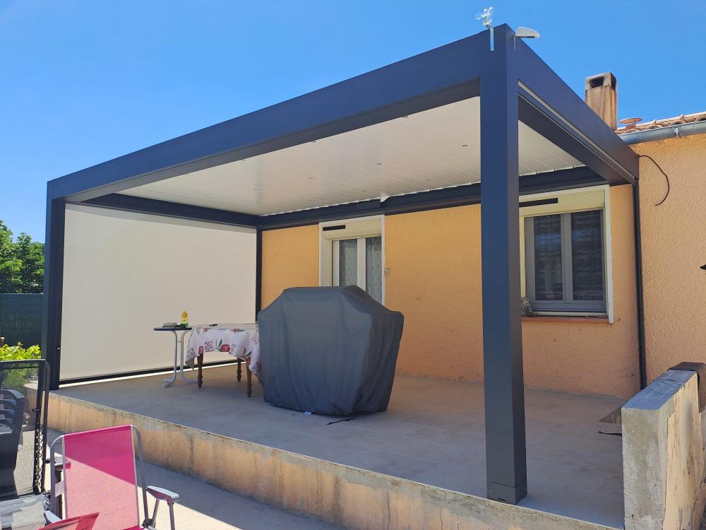 Pergola bioclimatique à Bras d'Asse (04270)